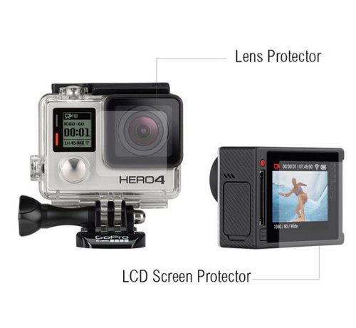 Lens Protectors voor GoPro Hero 4 silver