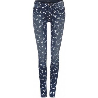 Levi's Super skinny jeans met bloemenprint