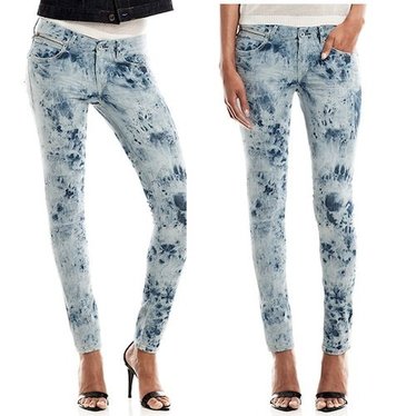 Gsus Tie dye denim jeans