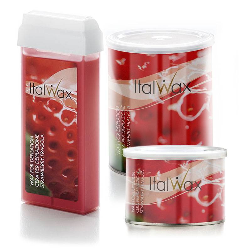 ItalWax Strawberry Warm Wax, foto 3 van 3