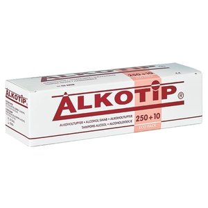 Alkotip Alcoholdoekjes met 70% isopropyl alcohol