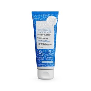 Diep reinigend klei gezichtsmasker voor de vette en gemengde huid, 75 ml