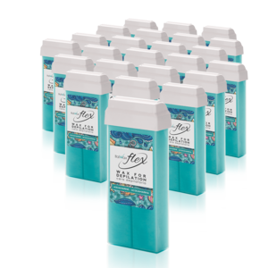 ItalWax Flex - Waxpatroon Aquamarine - box 24 stuks