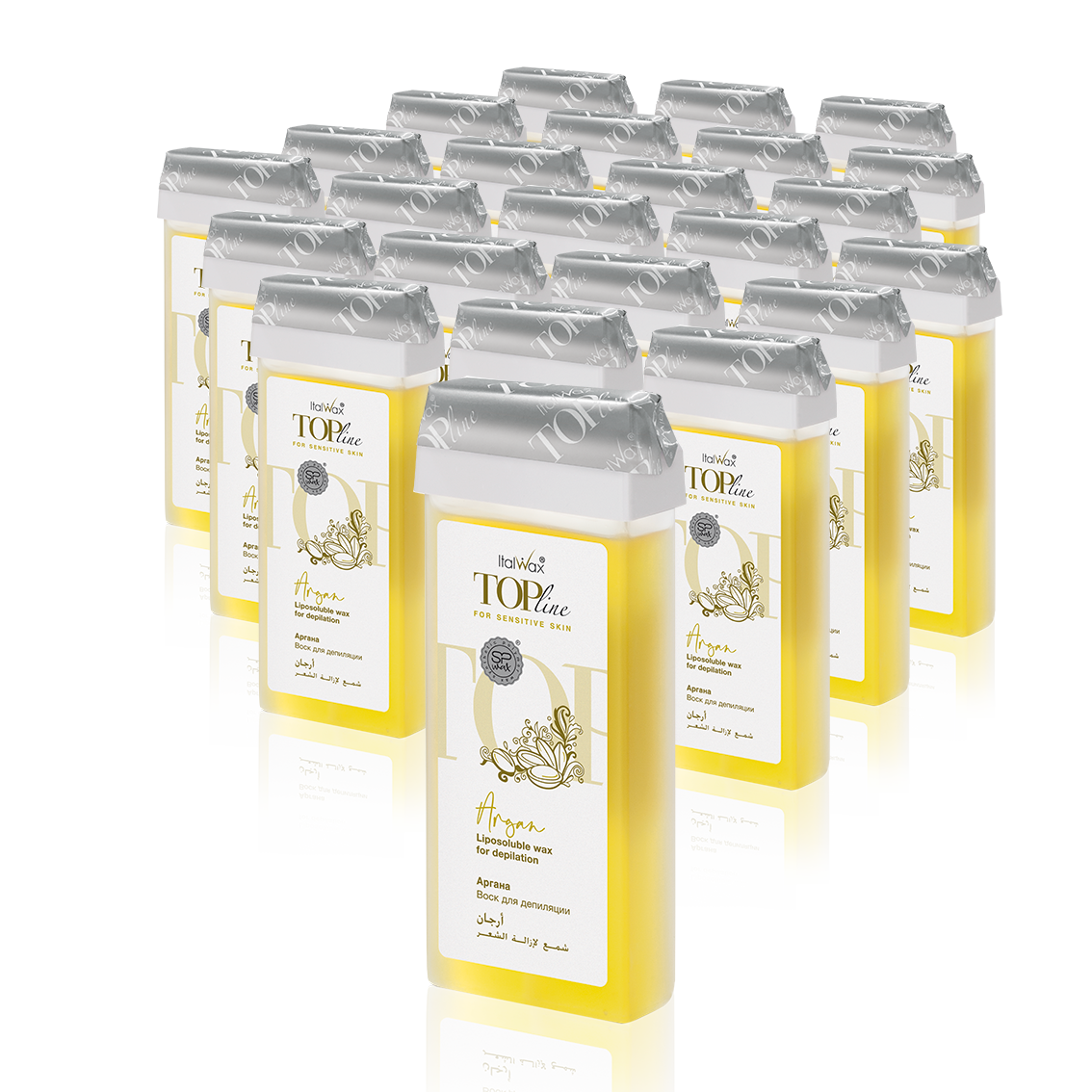 ItalWax Top Line - Waxpatroon Argan - box 24 stuks