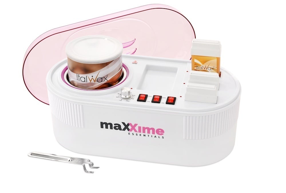 Maxxime Combi waxverwarmer 800 ml + 3 waxpatrooonhouders
