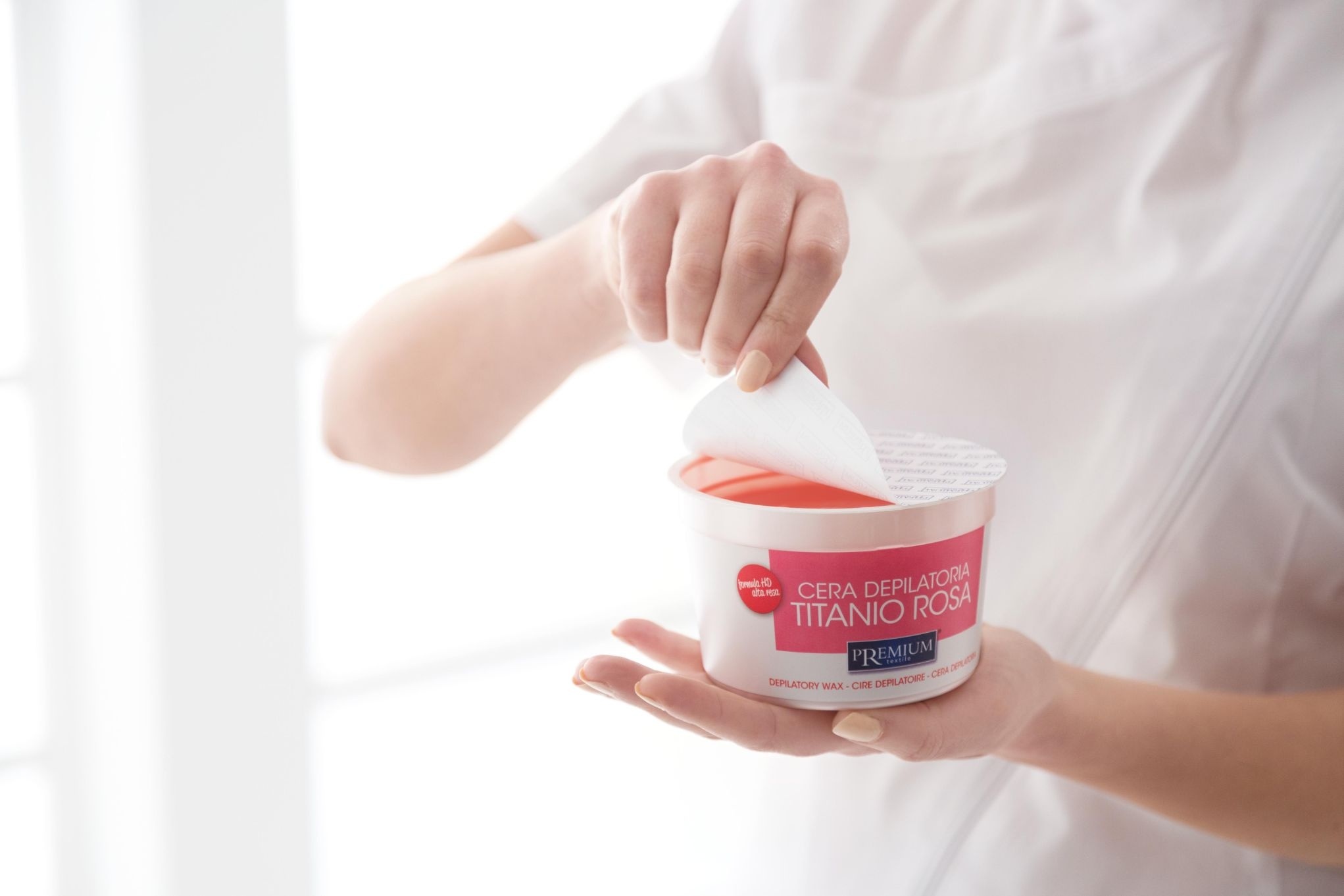 Xanitalia Premium Rose wax in magnetron verpakking, foto 4 van 5