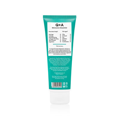 Q+A Skincare Niacinamide Exfoliating Cleanser 125ml