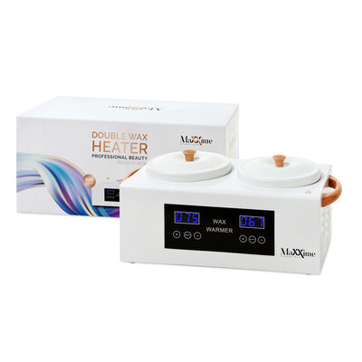 Maxxime Digitale wax heater duo 2x400ml