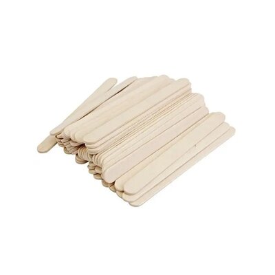 Maxxime Houten wax spatels groot omdoos (50 x 100 stuks)