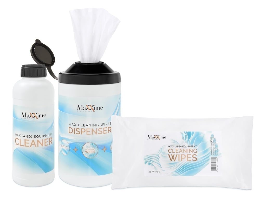 Maxxime Wax & Equipment Cleaner complete set