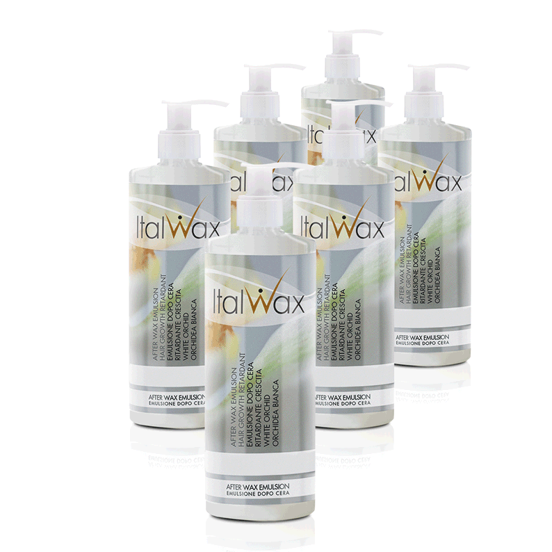 ItalWax Voordeelpakket: After Wax Emulsion Orchid 6x500ml