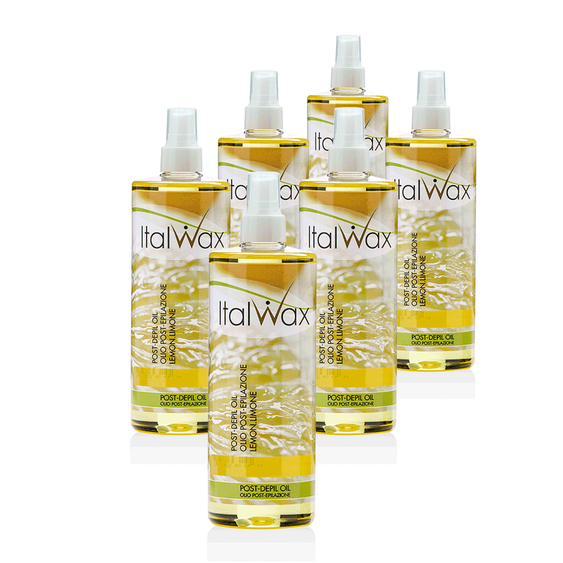 ItalWax Voordeelpakket: After Wax Oil Lemon 6x500ml