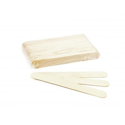 ItalWax Extra grote houten wegwerp harsspatels 60st