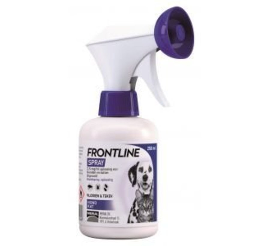 Frontline Spray Gegen Flöhe und Zecken Petduka Petduka.de