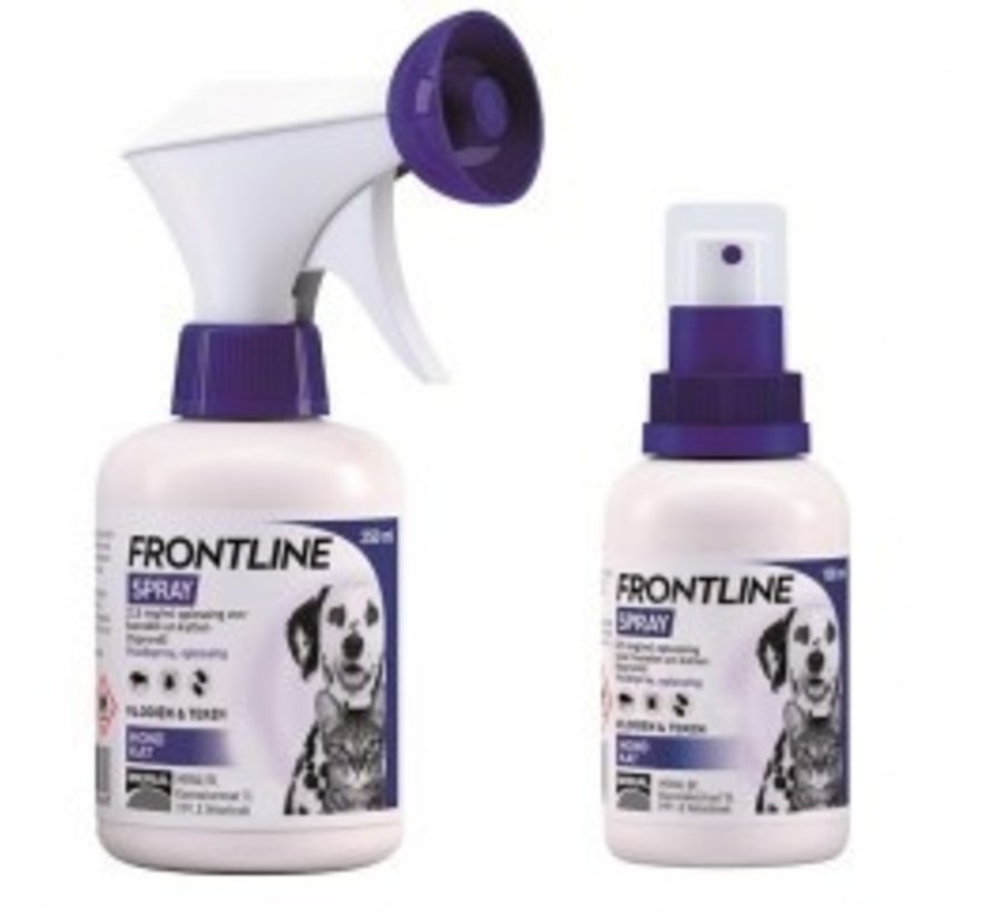 Frontline Spray Flea and Tick Spray for Dogs and Cats Petduka
