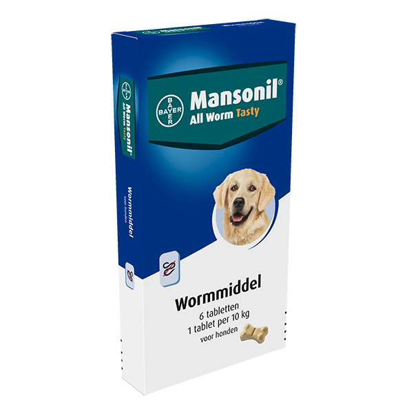 Mansonil Dog Wormtabets for Dogs Petduka