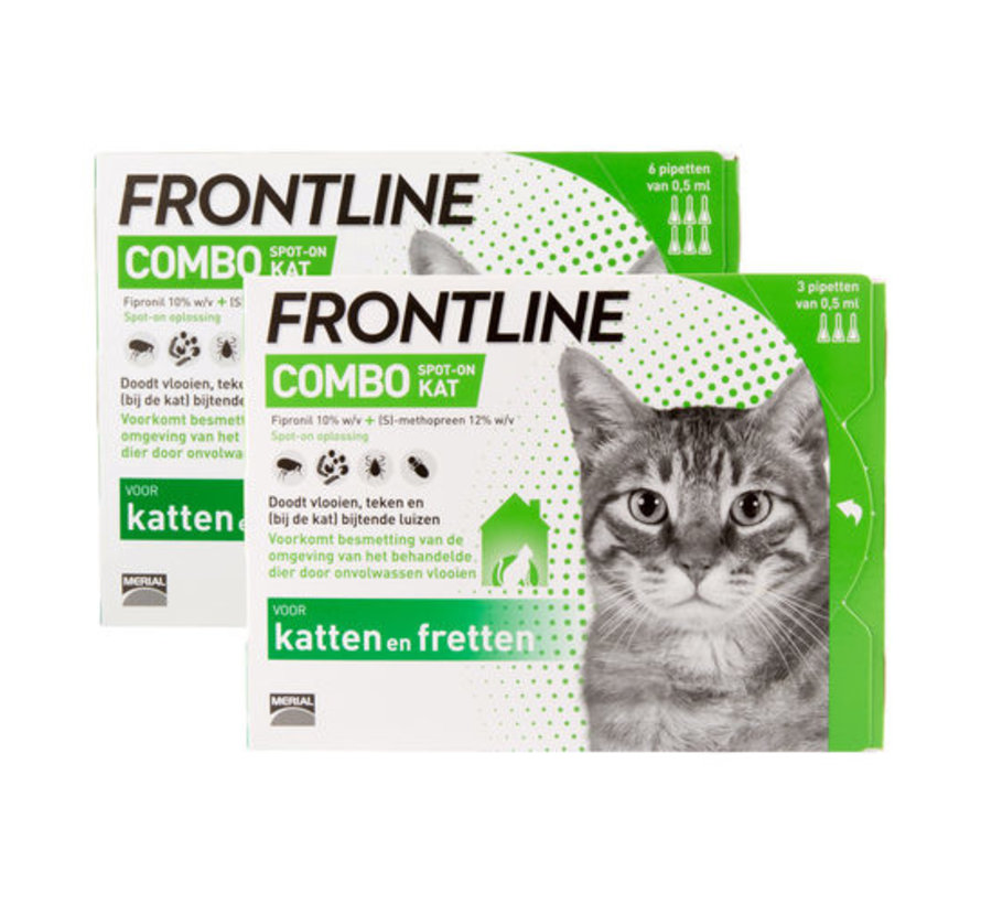 Frontline Combo Cat | Flea & Tick prevention and treatment ...
