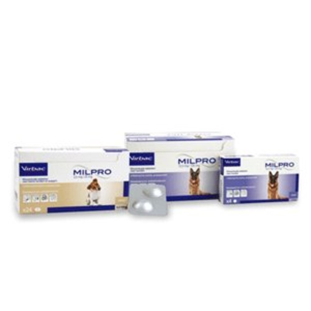 Milpro Dog Worm & Heartwormtablets for Dogs Petduka