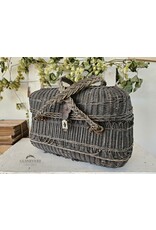 Rieten Frans Perronmandje