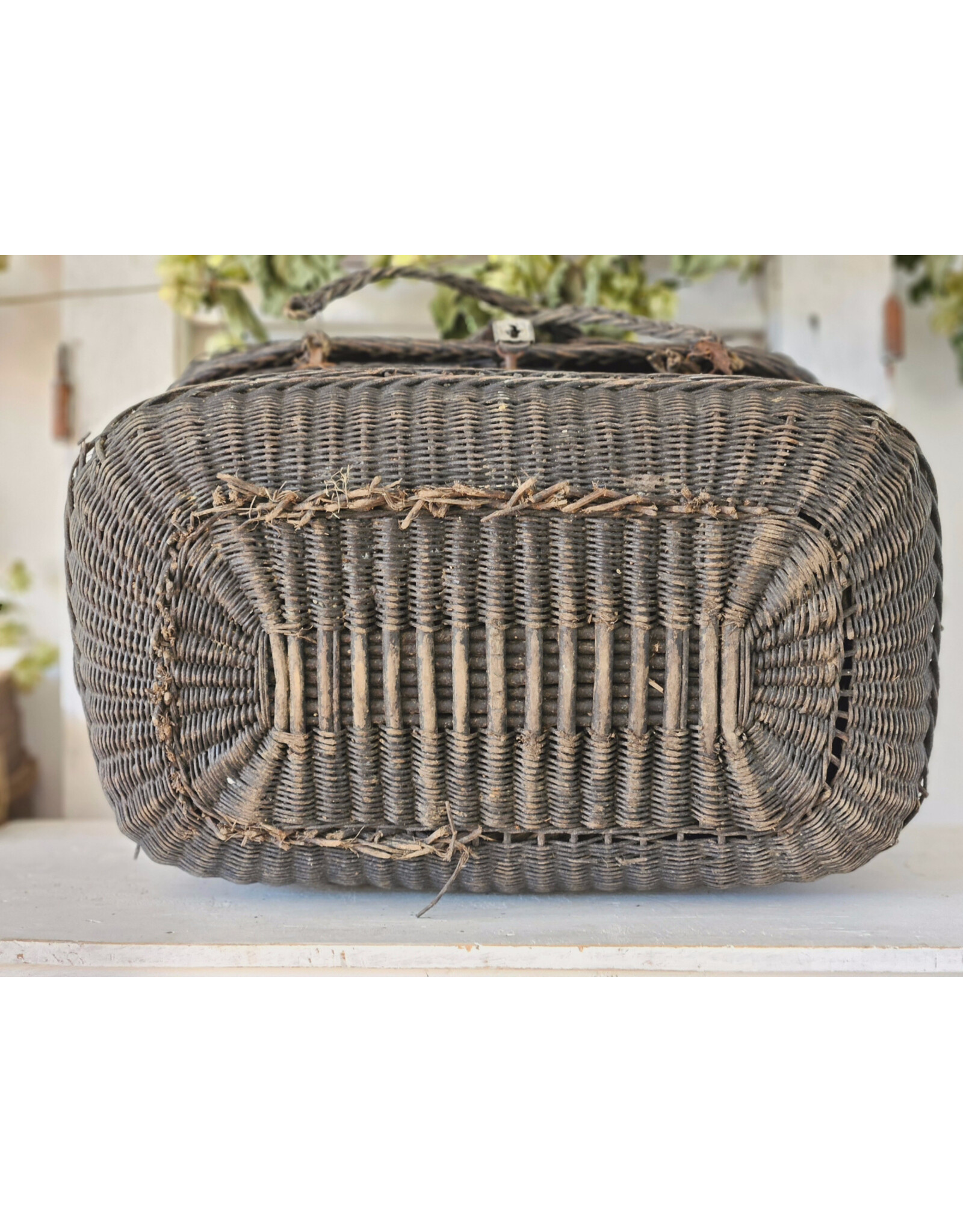 Rieten Frans Perronmandje