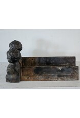 Franse Gietijzeren Haardbokken