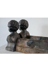 Franse Gietijzeren Haardbokken