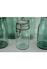 L'Ideale Glazen Groene Weckpot
