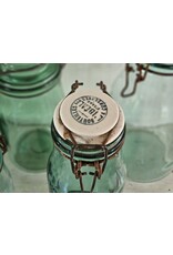 L'Ideale Glazen Groene Weckpot