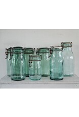 L'Ideale Glazen Groene Weckpot