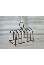 Brocante Franse ijzeren toastrekje