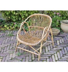 Rohe Rotan Rieten Stoeltje