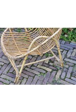 Rohe Rotan Rieten Stoel