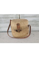 Vichy Rotan Tasje met Glas, Verre Curiste