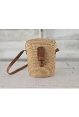 Vichy Rotan Tasje met Glas, Verre Curiste