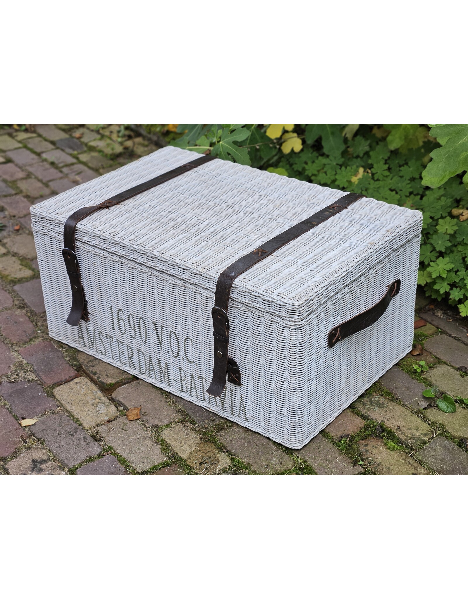 Rieten Hutkoffer