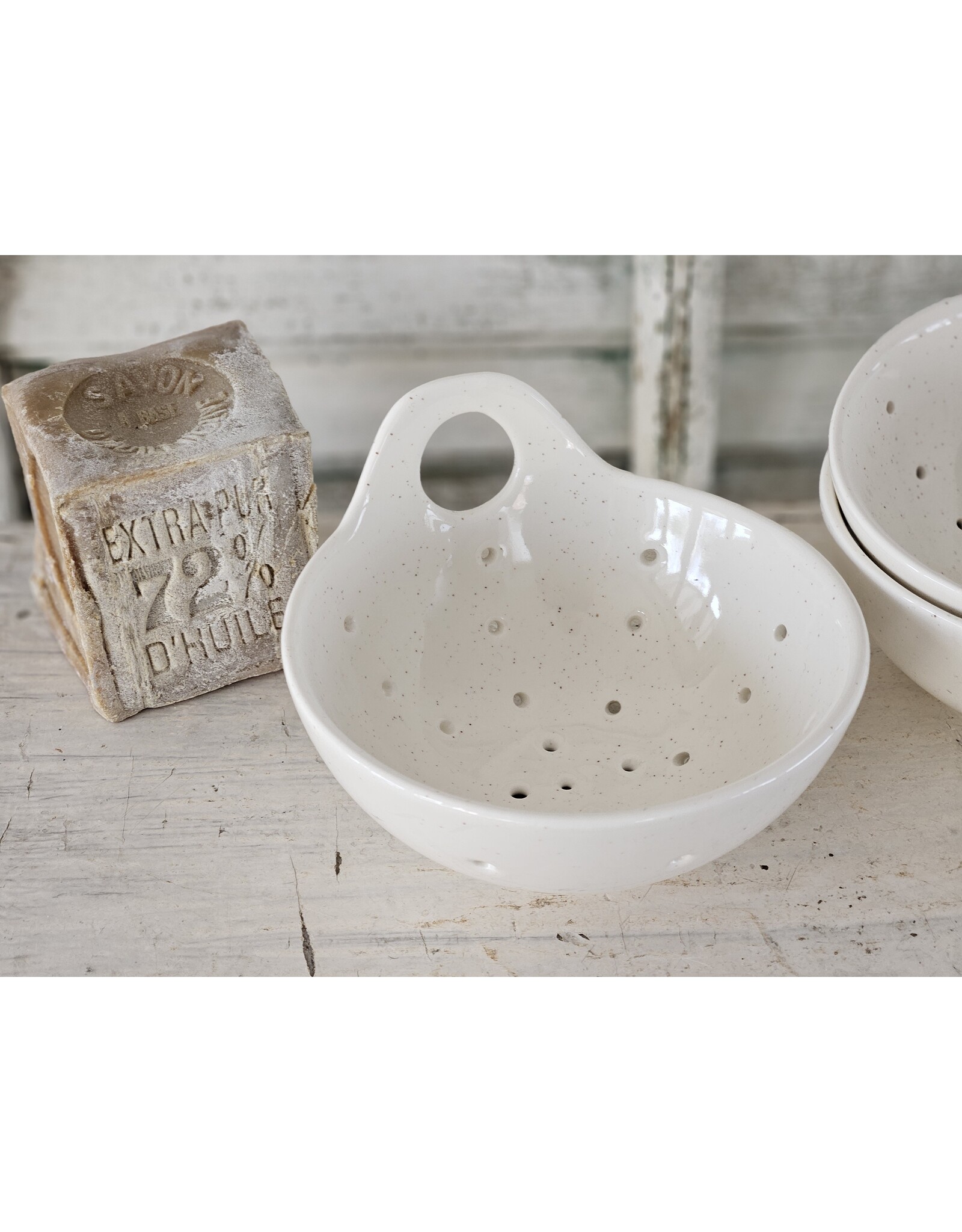 Wit, Frans Uitlekschaaltje, Treef