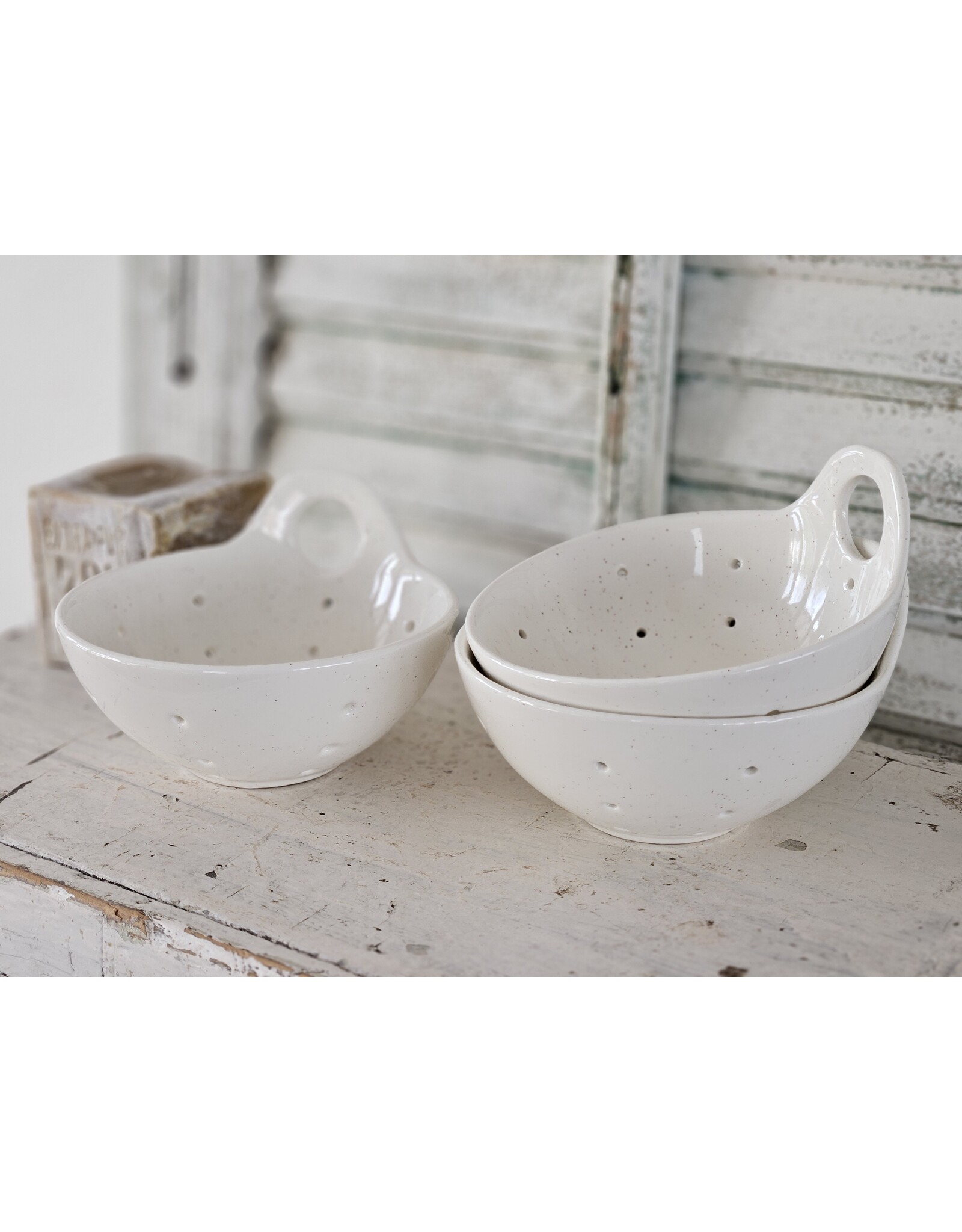 Wit, Frans Uitlekschaaltje, Treef