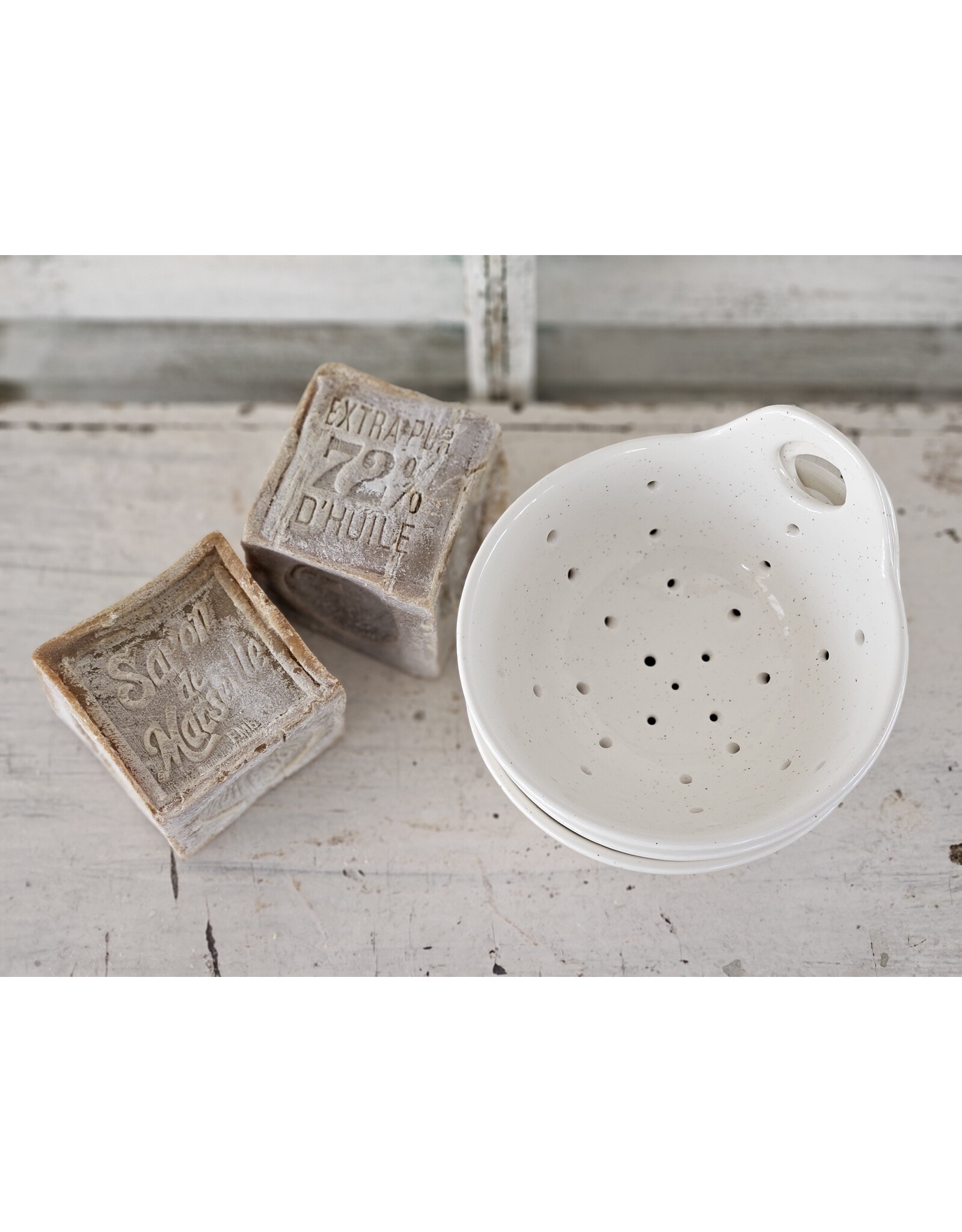 Wit, Frans Uitlekschaaltje, Treef