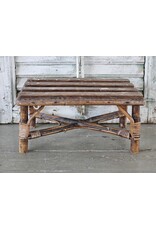 Houten Rotan Opstapje