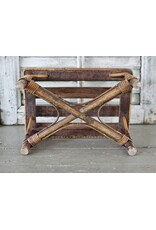 Houten Rotan Opstapje