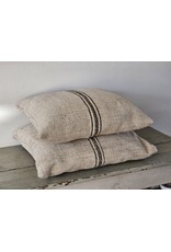 Guinevere Woonkussen Graanzak zwarte streep