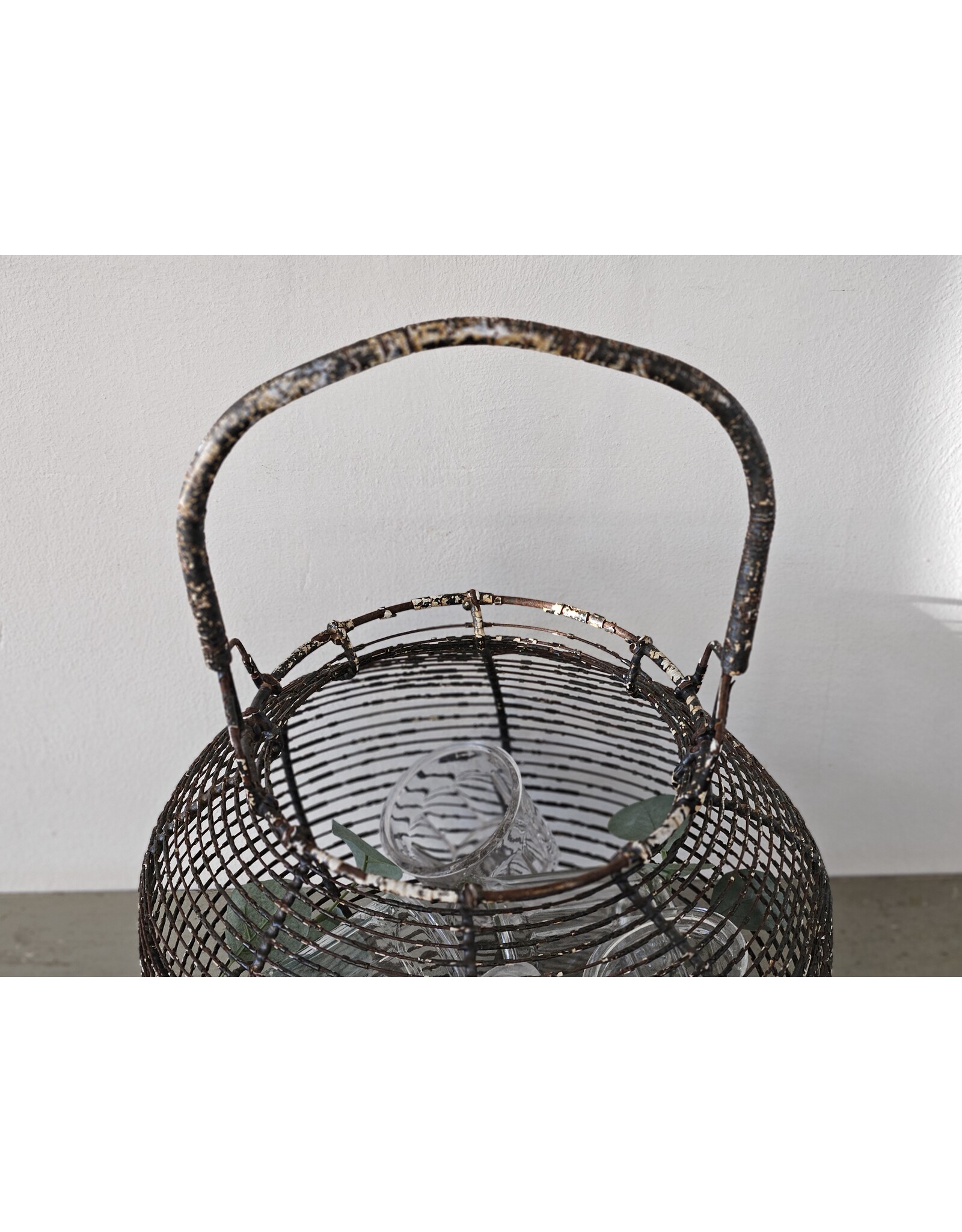 Franse Patina Eiermand