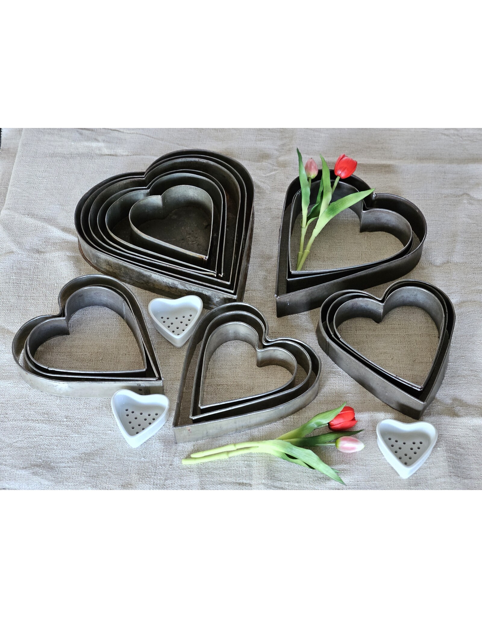 Taartvormen set Hart