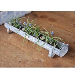 Zinken Kippenvoerbakje