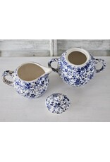 Nimy Boch Blauw Suikerpot en  Melkkan