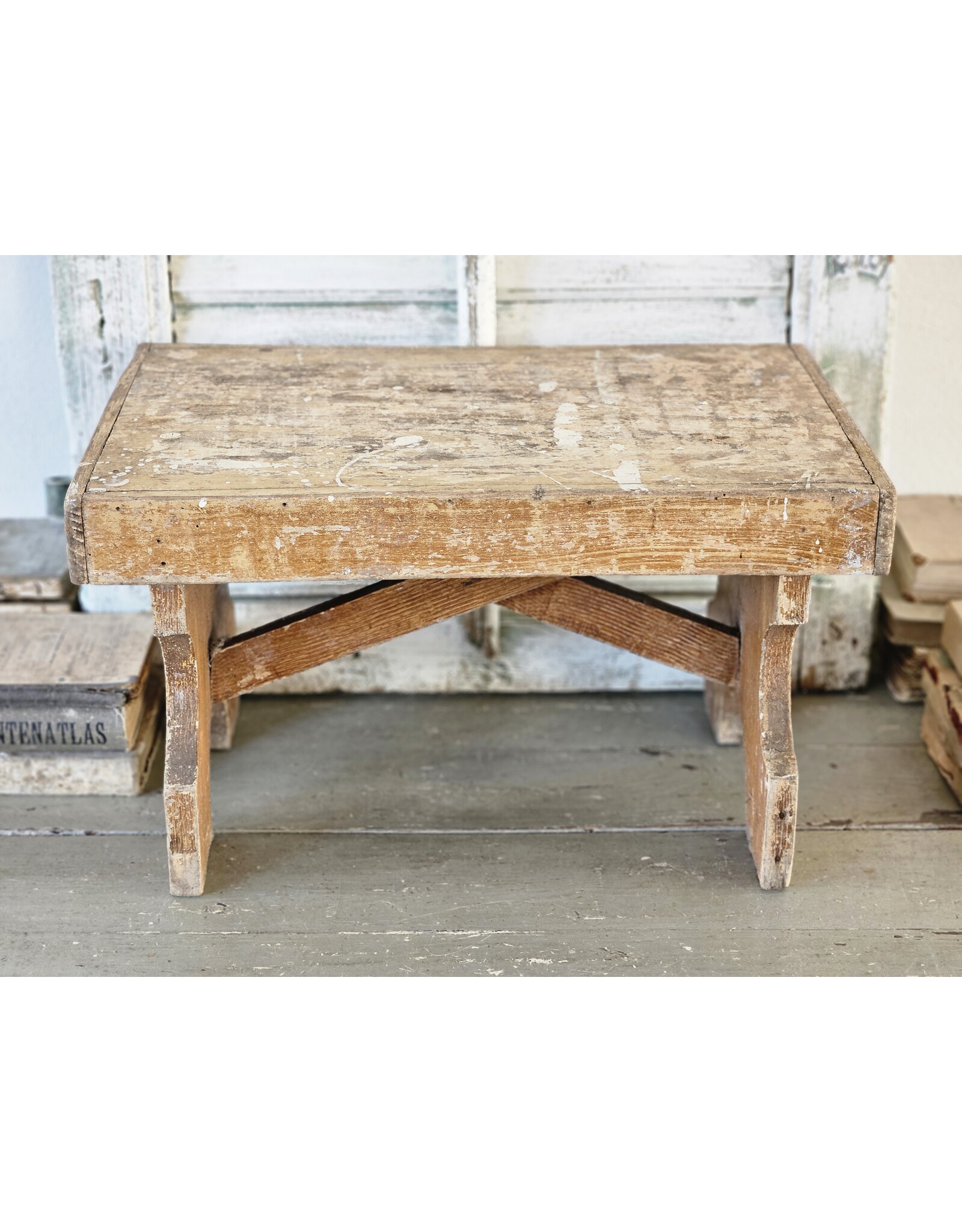 Frans Houten Opstapje Krukje