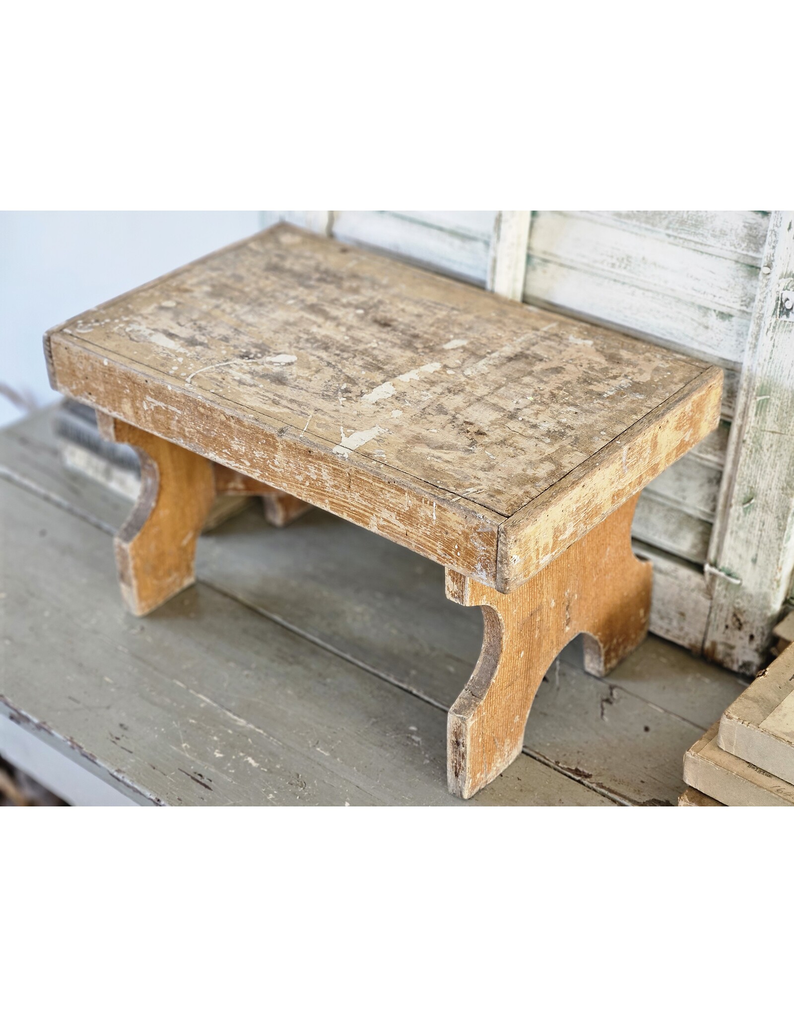 Frans Houten Opstapje Krukje