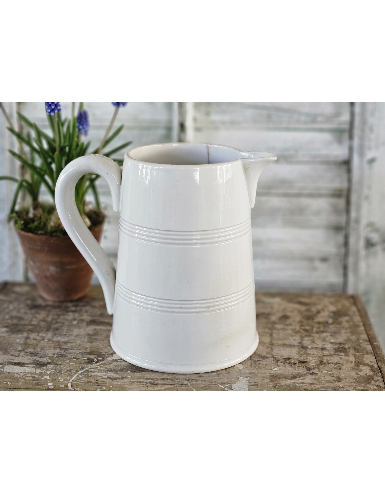 Sarreguemines Digoin Keramiek Bandenkan 13/4L