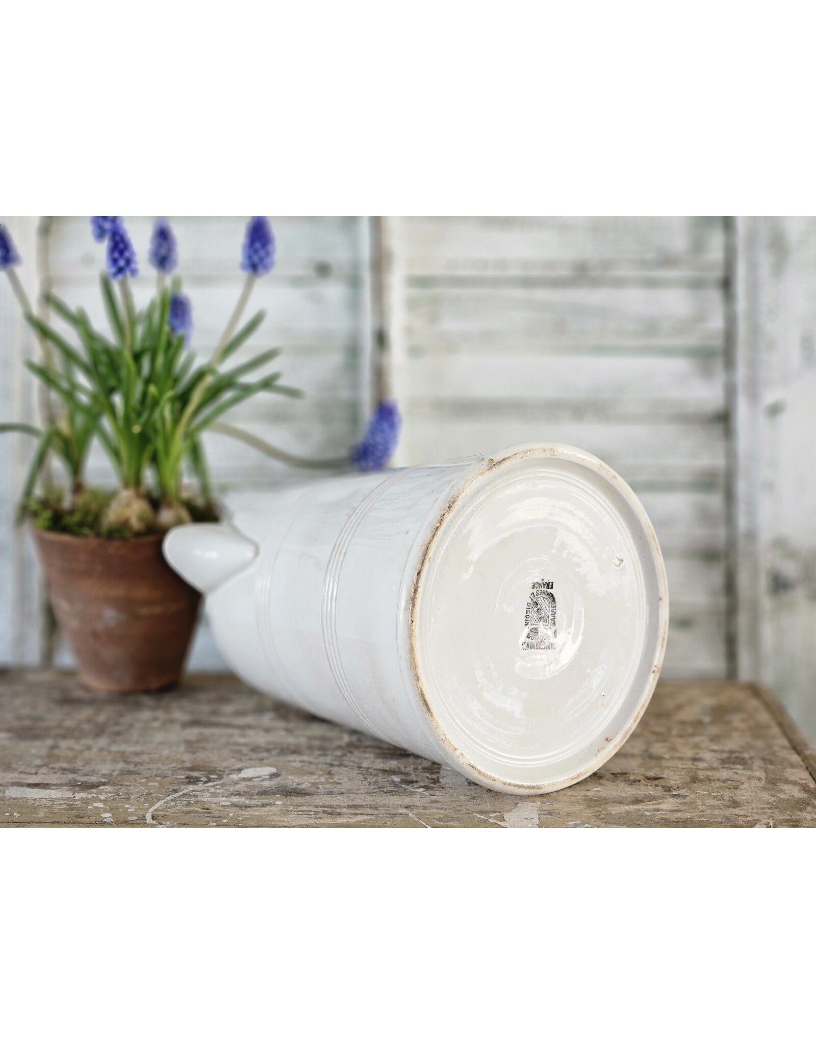 Sarreguemines Digoin Keramiek Bandenkan 13/4L