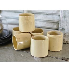 Franse gele Confiturepot